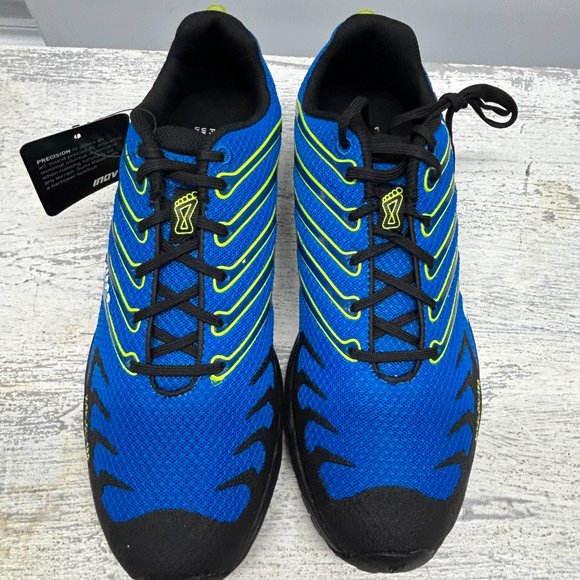 Inov-8 X-Talon 190 (Unisex): Conquer Trails with Blue/Black/Neon Yellow - Picture 3 of 9